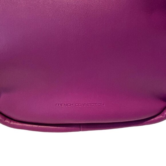 French Connection Purple Shoulder Bag - Picture 3 of 7